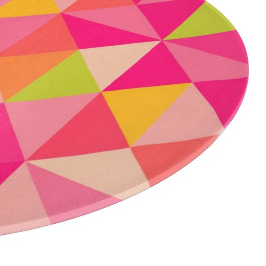 Planche À Découper Motif géométrique de triangles (Coin)