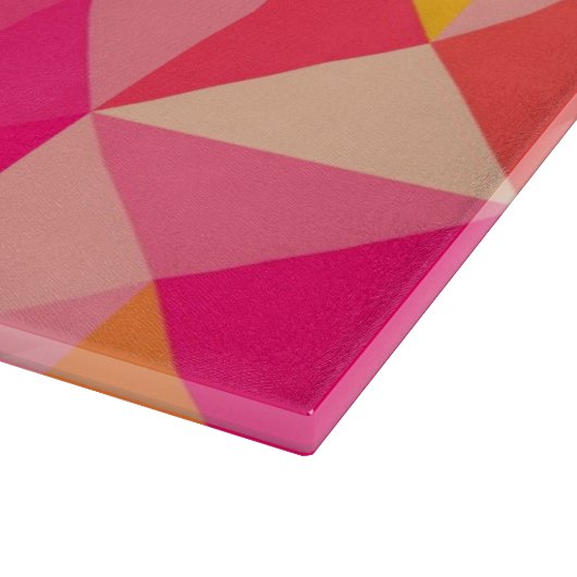 Planche À Découper Motif géométrique de triangles (Coin)