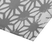 Planche À Découper Motif géométrique gris (Coin)