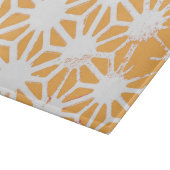 Planche À Découper Motif géométrique jaune (Coin)