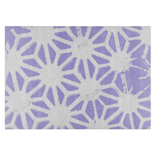Planche À Découper Motif géométrique Lavender (Devant)