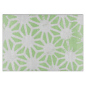 Planche À Découper Motif géométrique vert pomme (Devant)