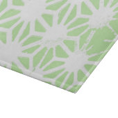Planche À Découper Motif géométrique vert pomme (Coin)