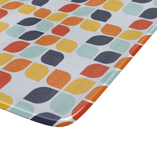 Planche À Découper Motif géométrique vintage (Coin)