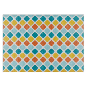 Planche À Découper Motif géométrique Vintage élégant
