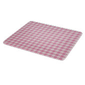 Planche À Découper Motif Gingham Rose Bébé (Coin)