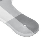 Planche À Découper Motif gris et blanc En vichy (Coin)