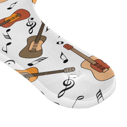 Planche À Découper Motif Guitare Music Notes (Coin)