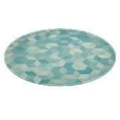 Planche À Découper Motif Hexagonal bleu sans fil (Coin)