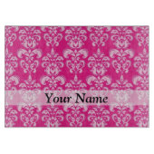 Planche À Découper Motif humide rose chaud (Devant)