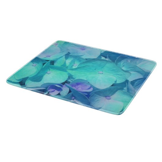 Planche À Découper Motif Hydrangea (Coin)