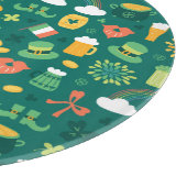 Planche À Découper Motif irlandais mignon d'icône (Coin)