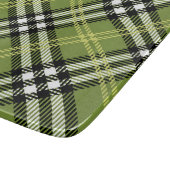 Planche À Découper Motif irlandais vert de plaid (Coin)