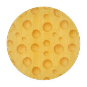 Planche À Découper Motif jaune de fromage (Devant)