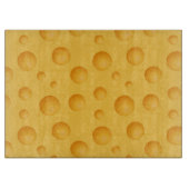Planche À Découper Motif jaune de fromage (Devant)