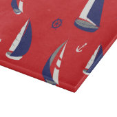 Planche À Découper Motif Lean Sailboat (Coin)