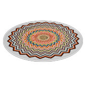 Planche À Découper Motif Mandala Zigzag (Coin)