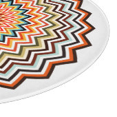 Planche À Découper Motif Mandala Zigzag (Coin)