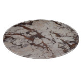 Planche À Découper Motif Marbre blanc en pierre (Coin)