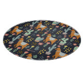 Planche À Découper Motif mignon d'alpaga (Coin)