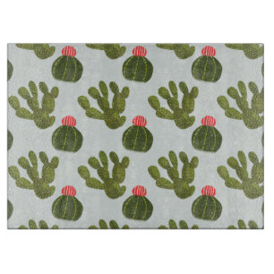 Planche À Découper Motif mignon de cactus de la collection   de