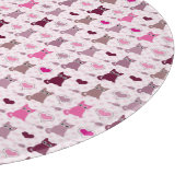Planche À Découper Motif mignon de filles de chaton (Coin)
