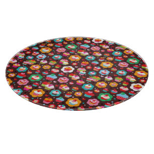 Planche À Découper Motif mignon de gâteau de tasse