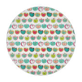 Planche À Découper Motif mignon de pomme (Devant)