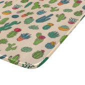 Planche À Découper Motif mignon de position de cactus (Coin)