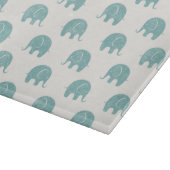 Planche À Découper Motif mignon turquoise d'éléphant (Coin)
