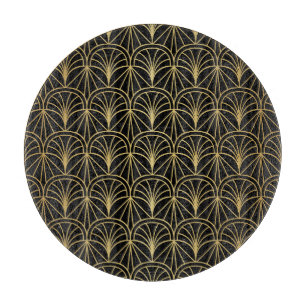 Planche À Découper Motif minimaliste géométrique Art déco