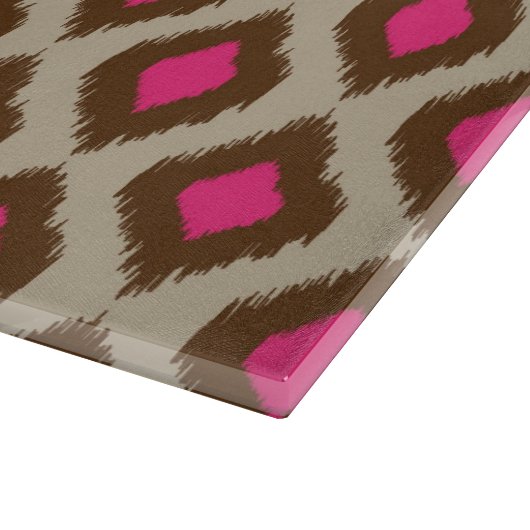 Planche À Découper motif moderne de ikat (Coin)