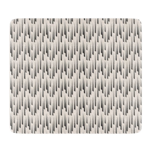 Planche À Découper Motif moderne de pluie (Devant)