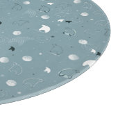 Planche À Découper motif montrant un polaire mignon (Coin)