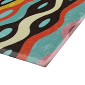 Planche À Découper Motif multicolore abstrait (Coin)