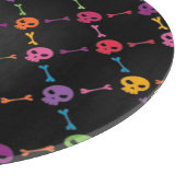 Planche À Découper Motif multicolore avec des crânes (Coin)