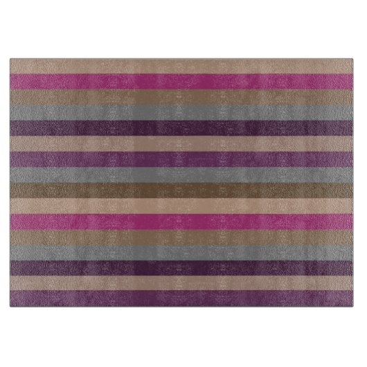 Planche À Découper Motif multicolore rétro 5 (Devant)