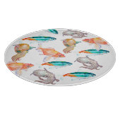 Planche À Découper Motif nautique (Coin)