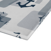 Planche À Découper Motif nautique (Coin)