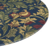 Planche À Découper Motif Navy Fleur de Grenade William Morris (Coin)
