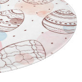 Planche À Découper Motif OEufs et points de Pâques (Coin)