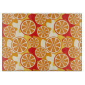 Planche À Découper motif orange (Devant)