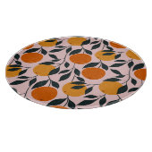 Planche À Découper Motif orange vibrant (Coin)