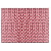 Planche À Découper Motif Oriental Rose Sakura Koinobori Échelle de po (Devant)