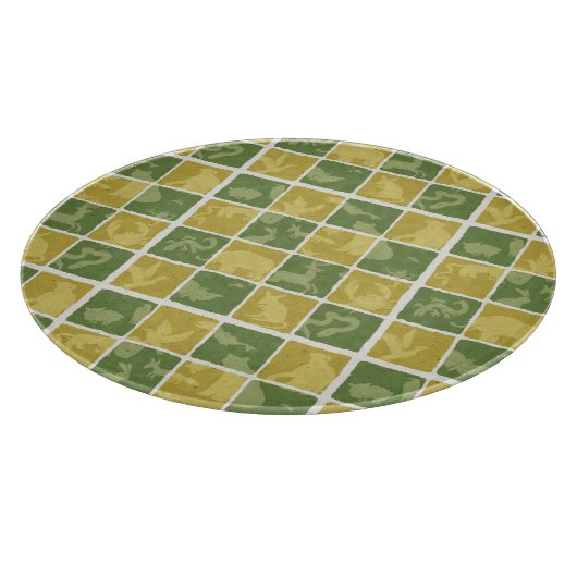 Planche À Découper motif orienté de zoo (Coin)