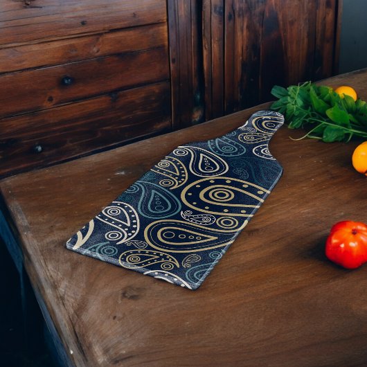 Planche À Découper Motif Paisley