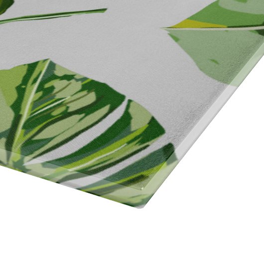 Planche À Découper Motif Palm Leaf (Coin)