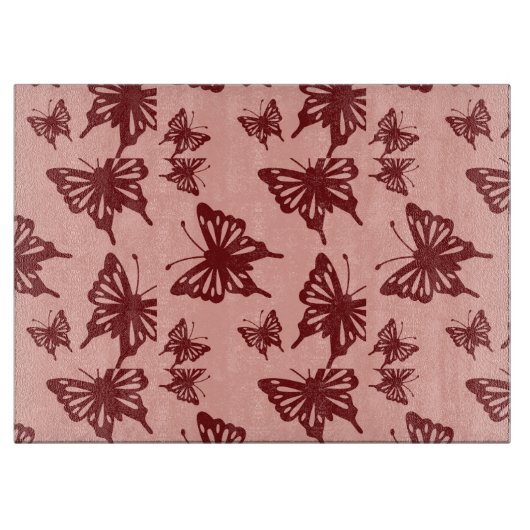 Planche À Découper motif papillon (Devant)