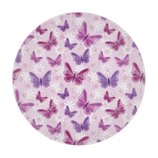 Planche À Découper motif papillon 3 (Devant)