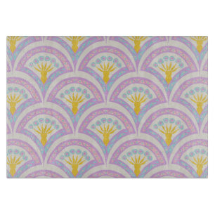 Planche À Découper Motif Pastel en Coquille